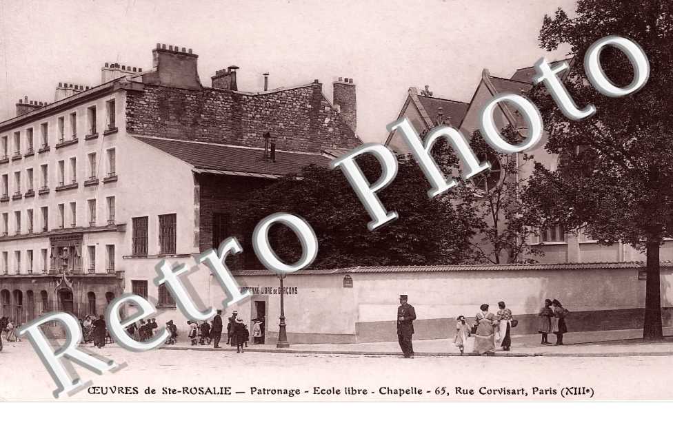 Oeuvres de Sainte-Rosalie. 65 rue Corvisart