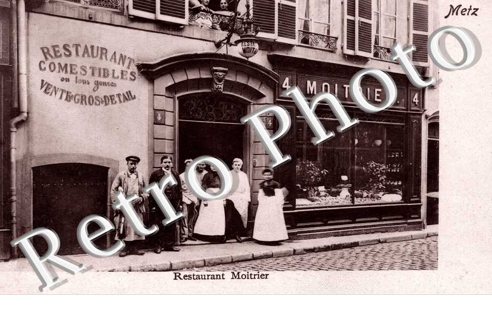 Restaurant Moitrier. Rue Serpenoise En Chaplerue