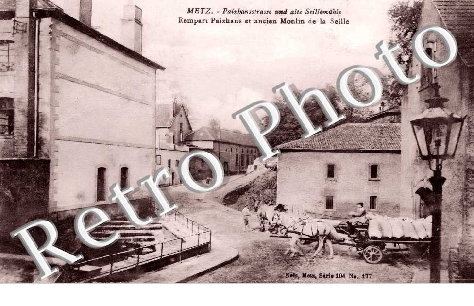 Rempart Paixhans et ancien Moulin de la Seille
