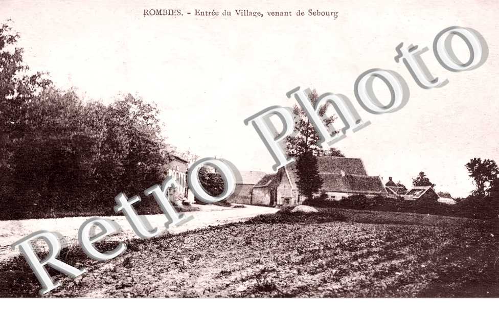 Rombies. Entrée du village