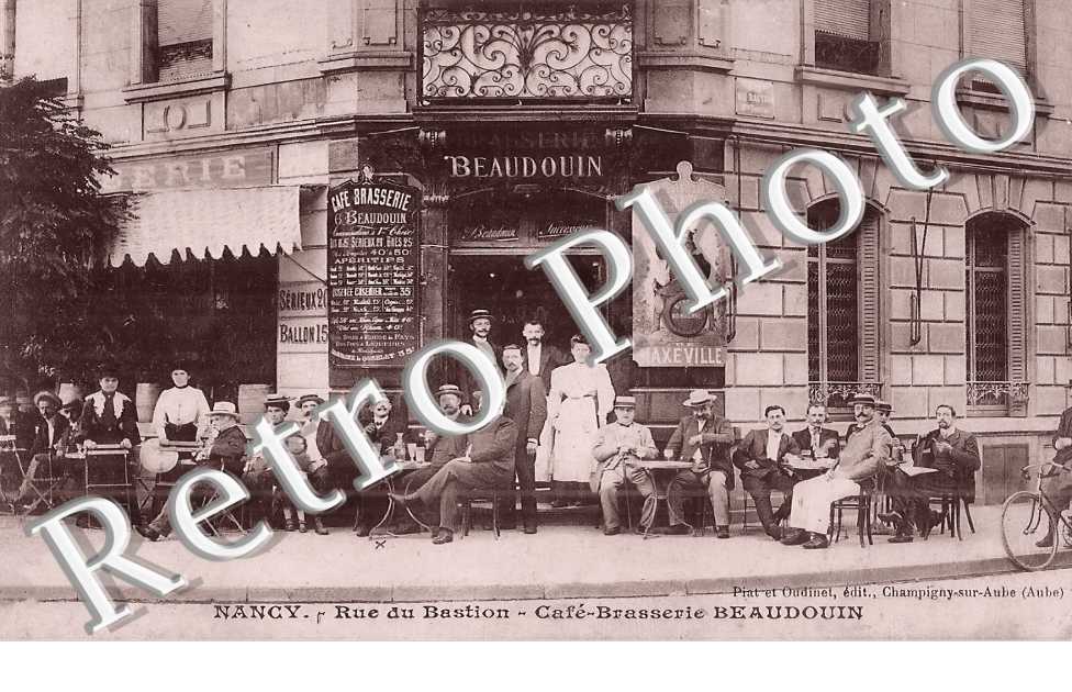 rue du Bastion. Café-Brasserie Beaudoin