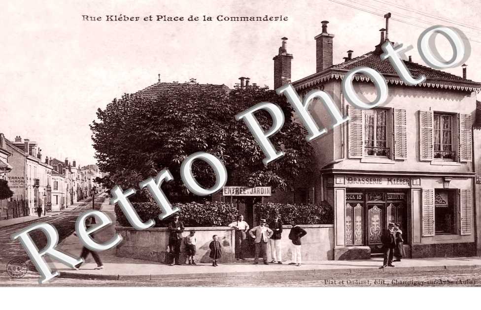 rue Kléber et Place de la Commanderie