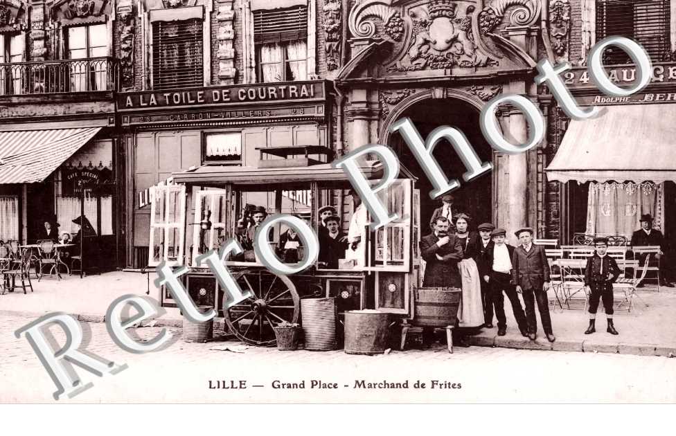 Grand Place. Marchand de Frites