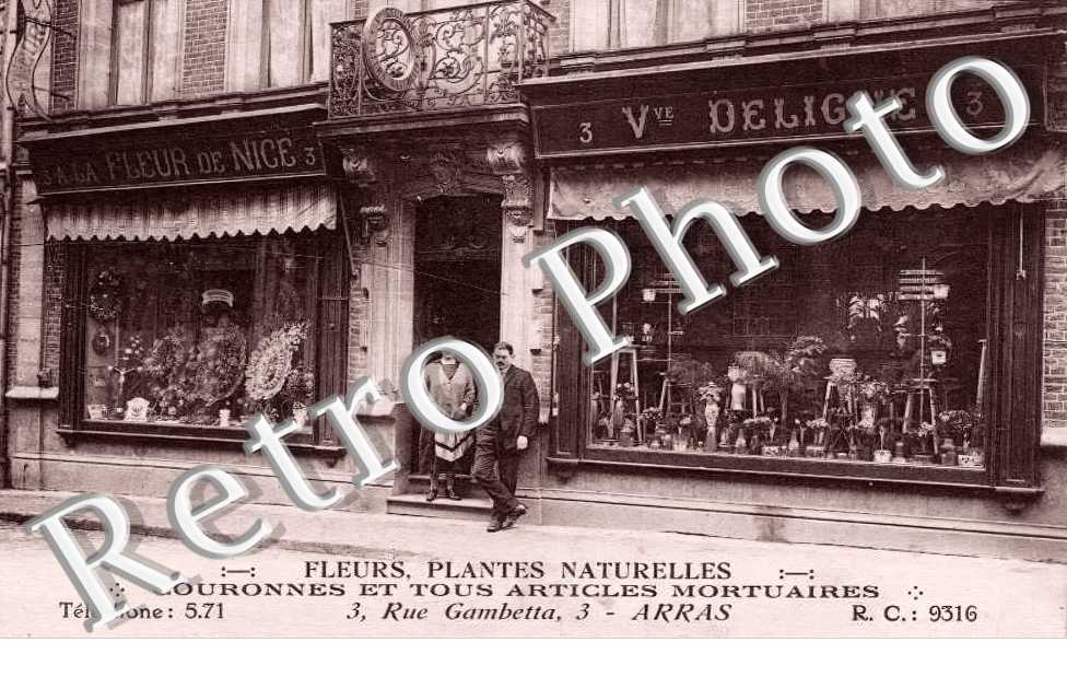 A La Fleur de Nice Vve Deligne 3 rue Gambetta