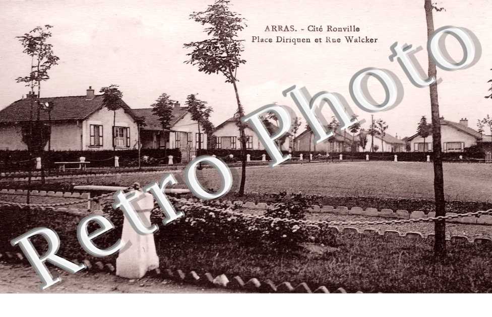 Cité Ronville. Place Diriquen et rue Walcker