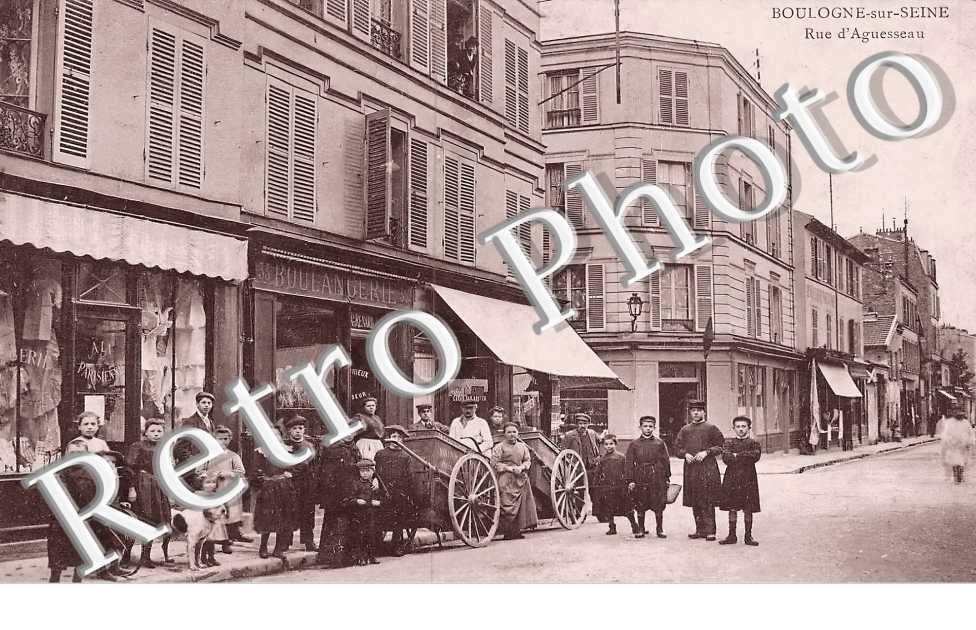 rue d'Aguesseau. Boulangerie