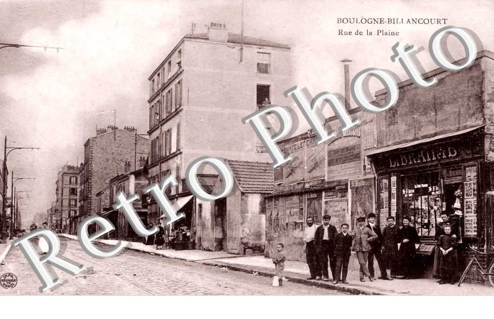 rue de la Plaine. Librairie