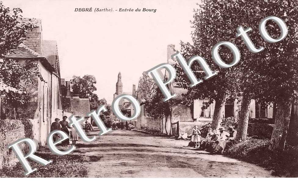 entrée du bourg