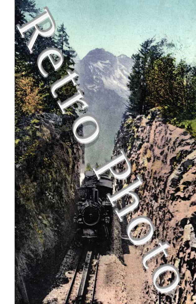 Brünigbahn auf der Passhöhe