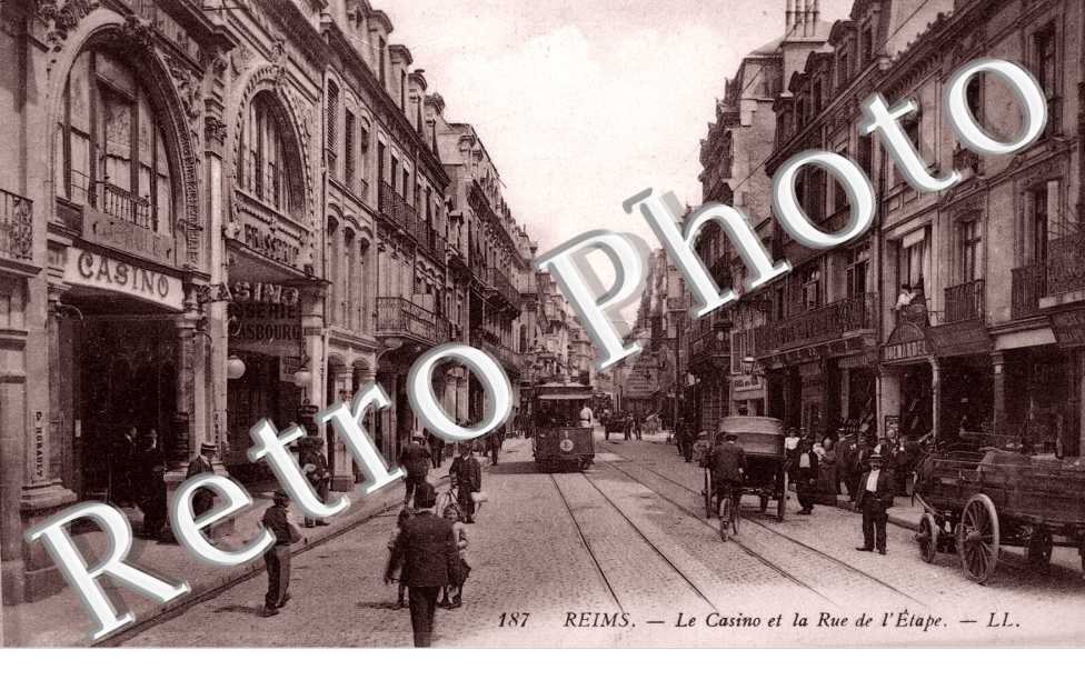 LE CASINO et la rue de l&#039;etape