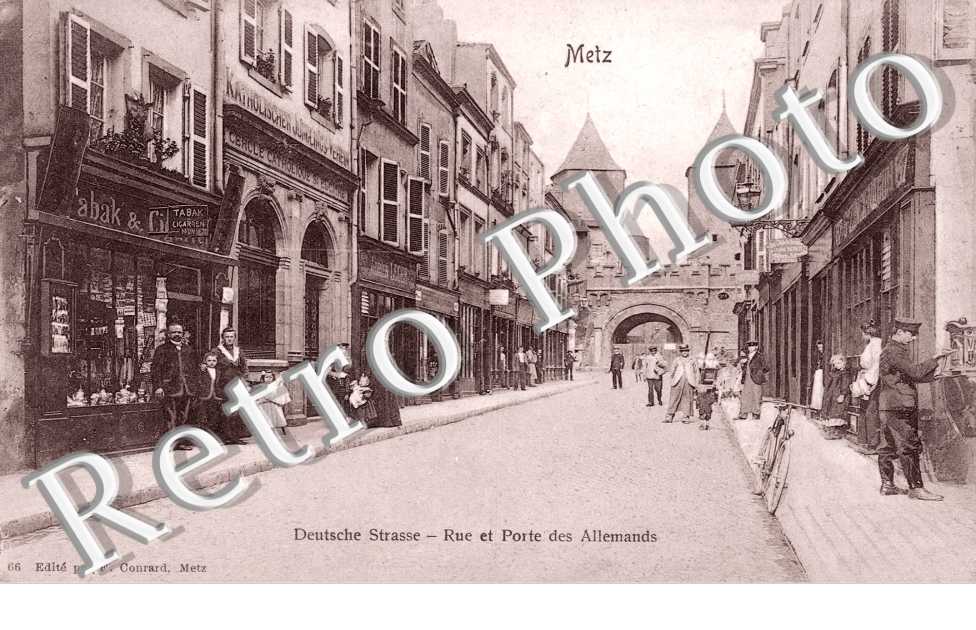 rue et porte des Allemands