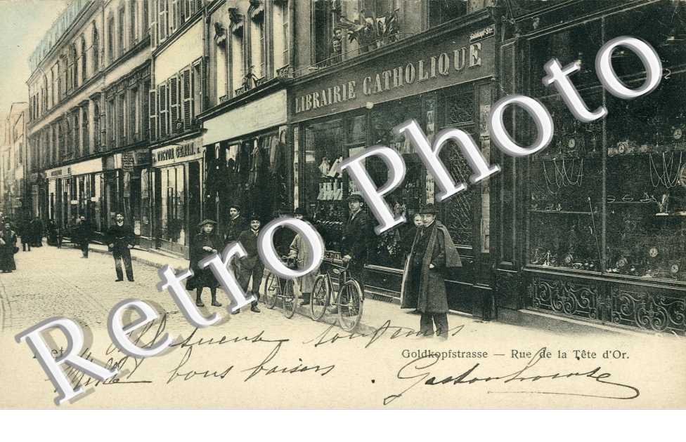Goldkopfstrasse - Rue de la Tete d&#039;or - Nels