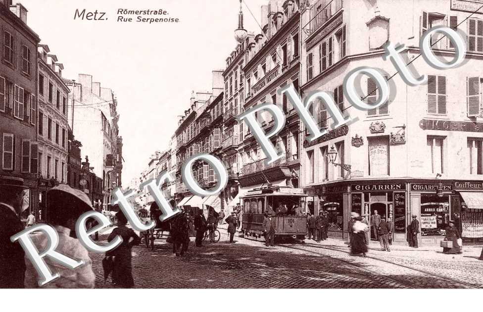 Romerstrasse  Rue Serpenoise