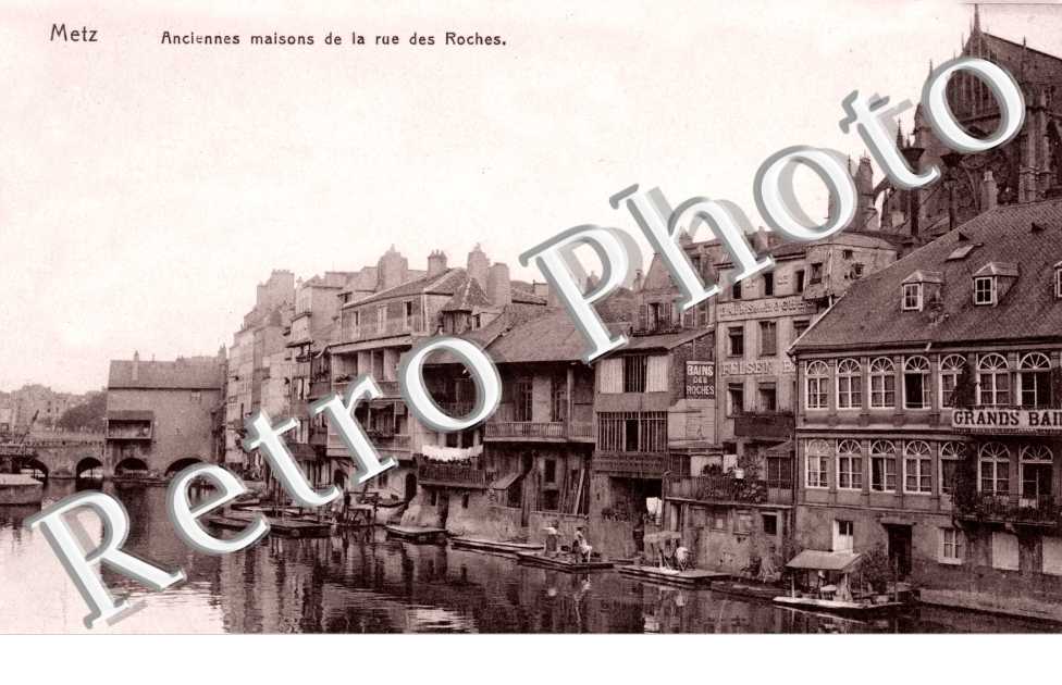 anciennes maisons de la rue des Roches