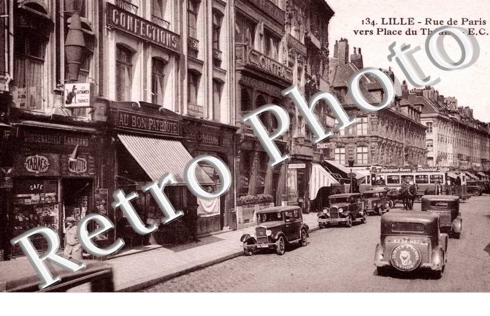 rue de Paris vers place du Theatre