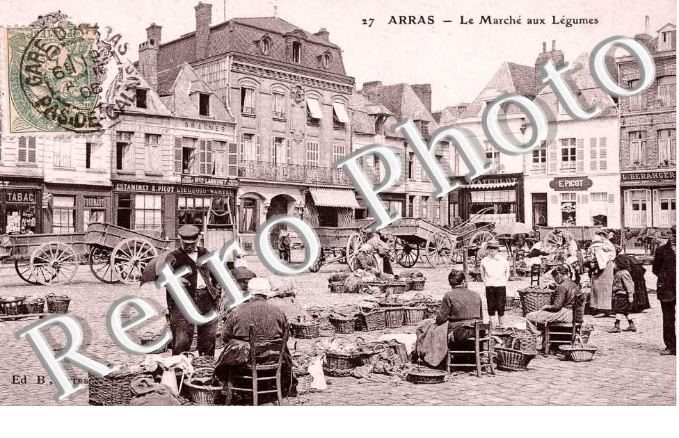 Le marche aux legumes