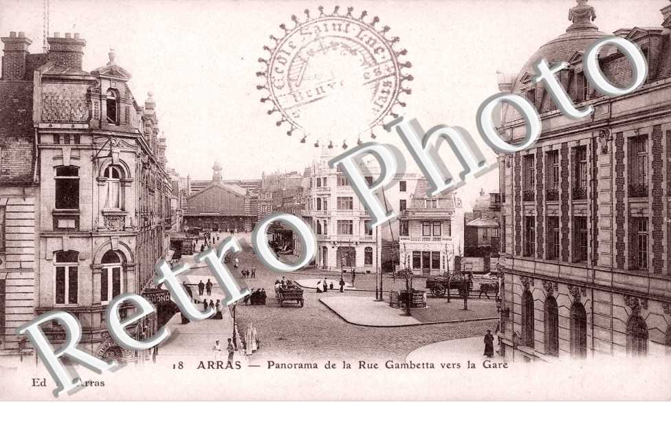 Rue Gambetta vers la Gare