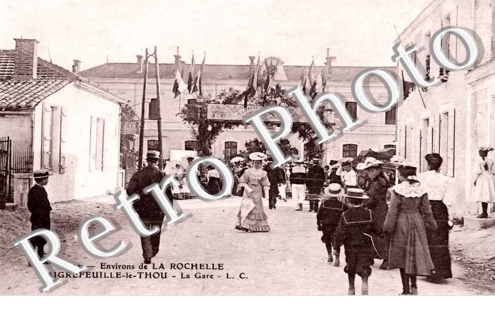 Aigrefeuille-le-Thou. Fête démocratique de la gare