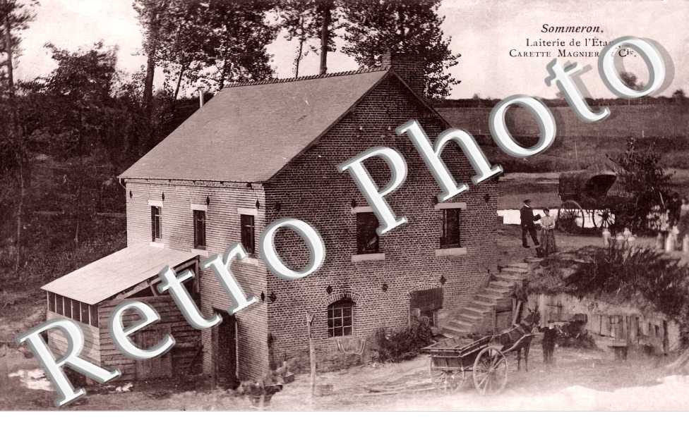Laiterie de l&#039;étang. Carette Magnier et Cie. (Attelage)