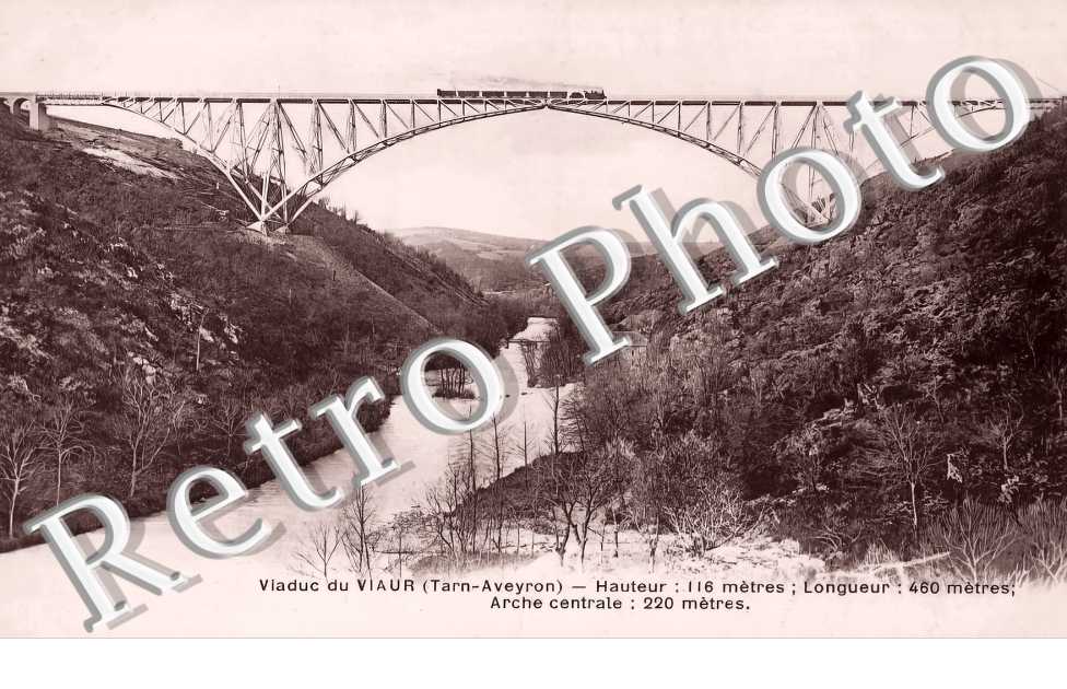 Viaduc du Viaur. Hauteur 116 mètres