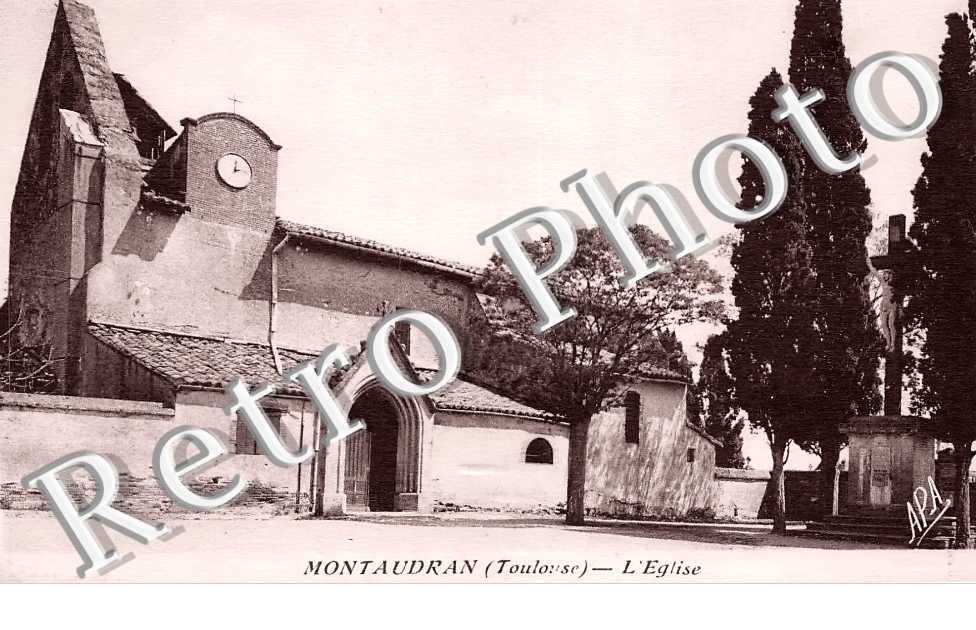 MONTAUDRAN. L&#039;église