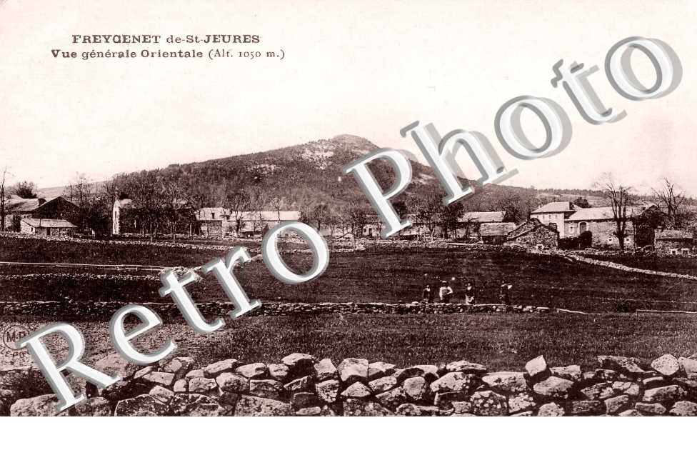 FREYCENET DE SAINT-JEURES. vue générale orientale