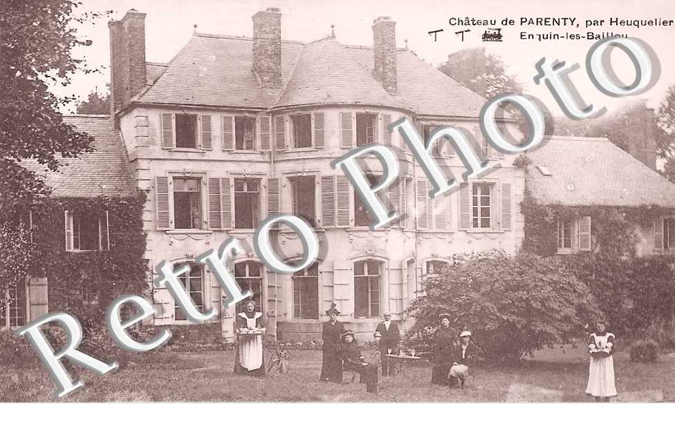 château de Parenty, par Heuquelier. Enquin-les-Baillou