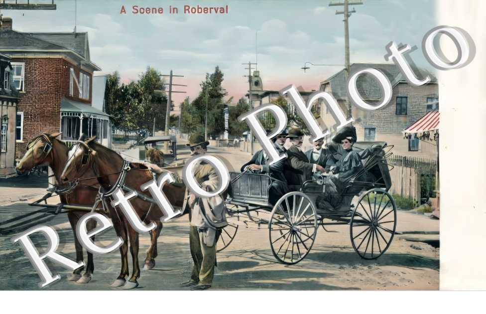 A scene in Roberval