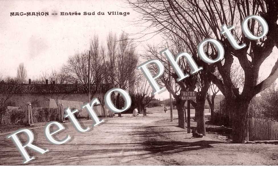 MAC-MAHON Entrée Sud du village