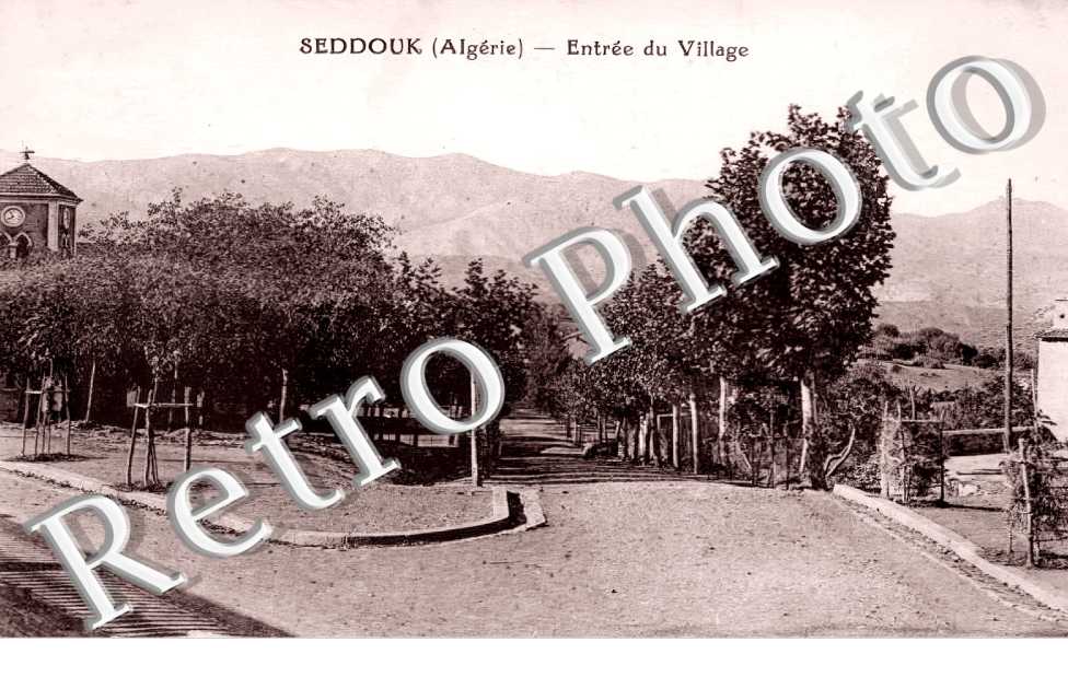 entrée du village