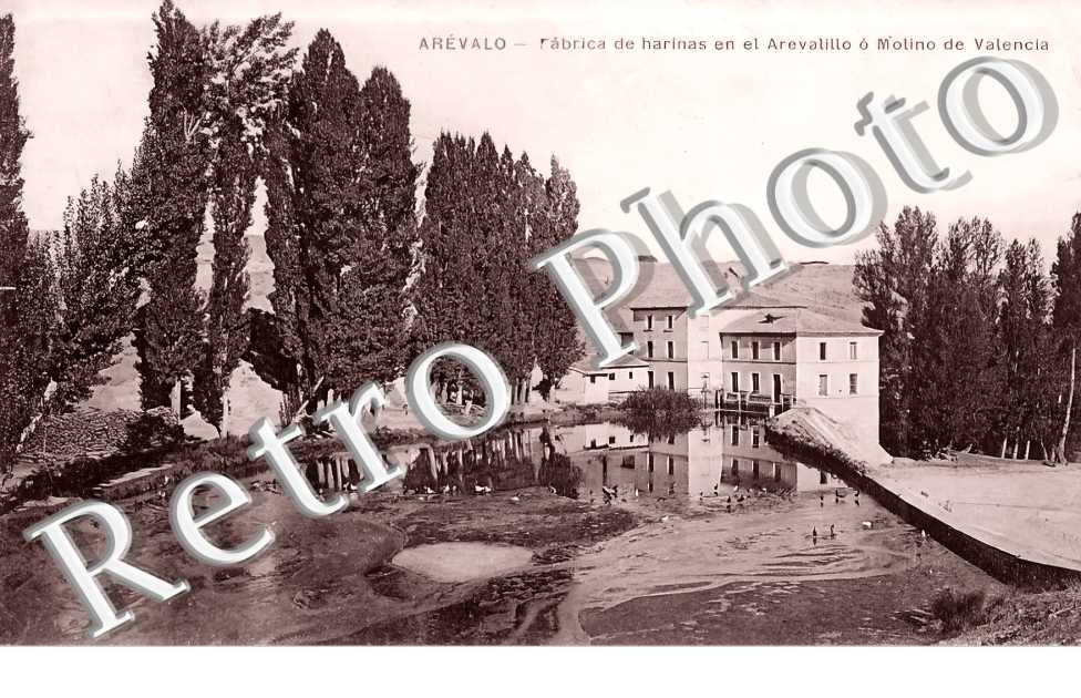 Fabrica de harinas en el Arevalillo o Molino de Valencia