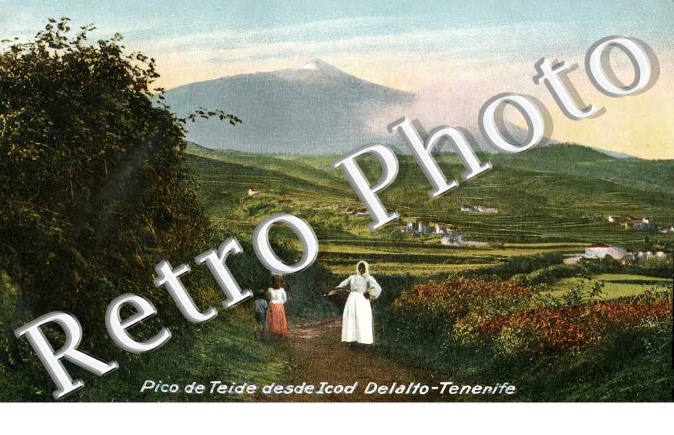 Pico de Teide desde Icod Delalto-Tenerife