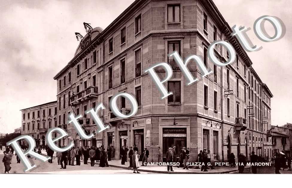 Piazza G. Pepe. Via Marconi