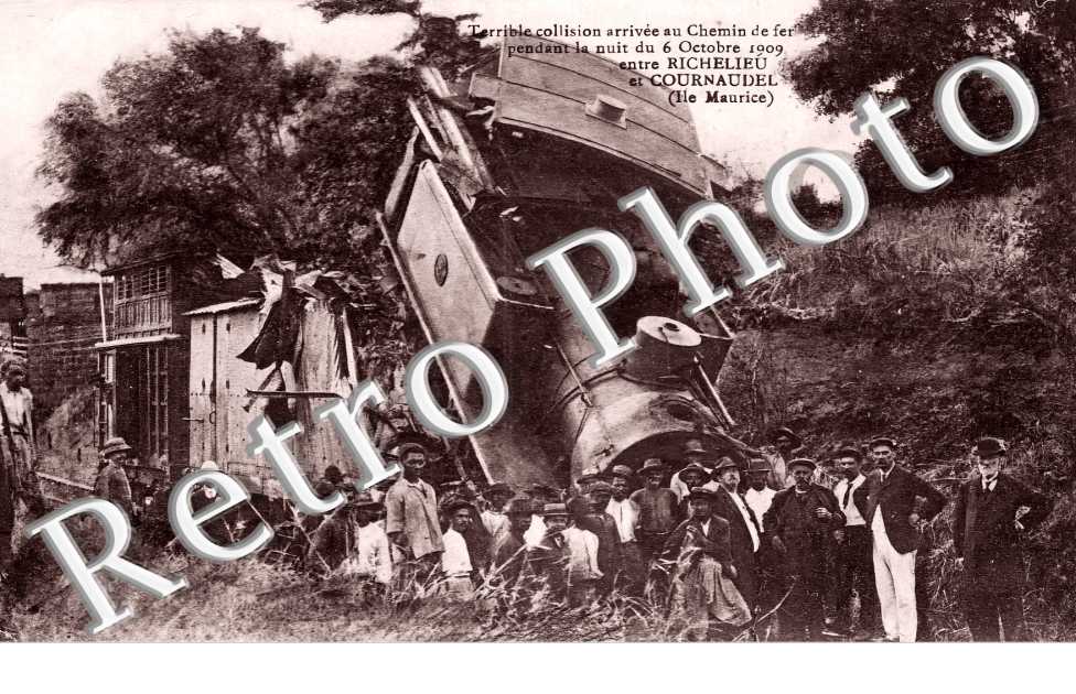 Collision arrivée pedant la nuit du 6 octobre 1909 entre Richelieu et Cournaudel
