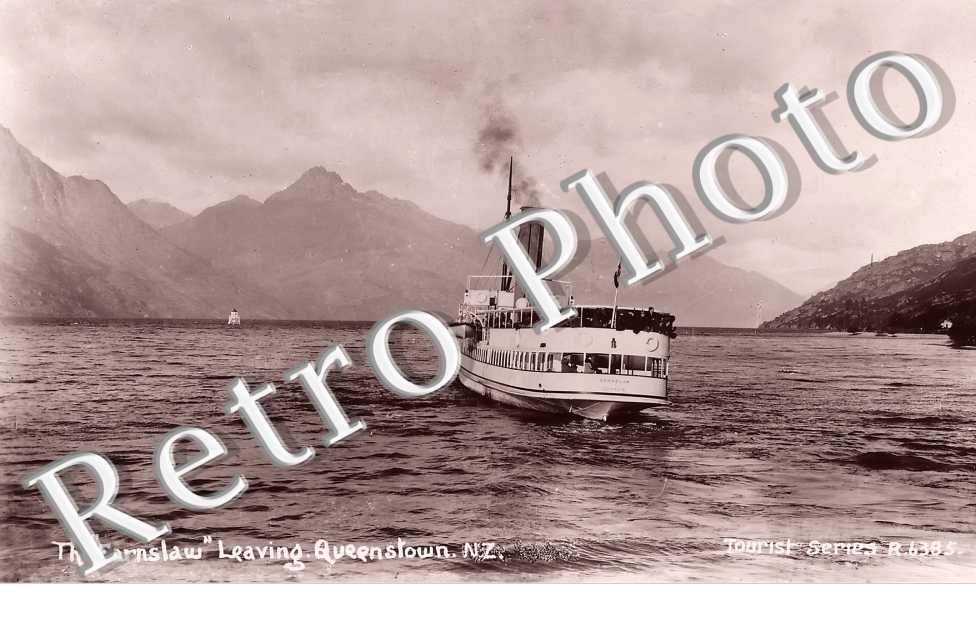 The Earnslaw leaving Queenstown