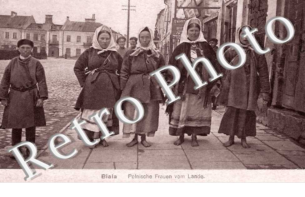 BIALA Polnische Frauen vom Lande
