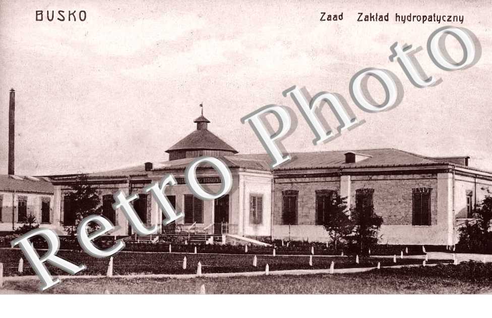 Busko. Zaad Zaktad hydropatyczny