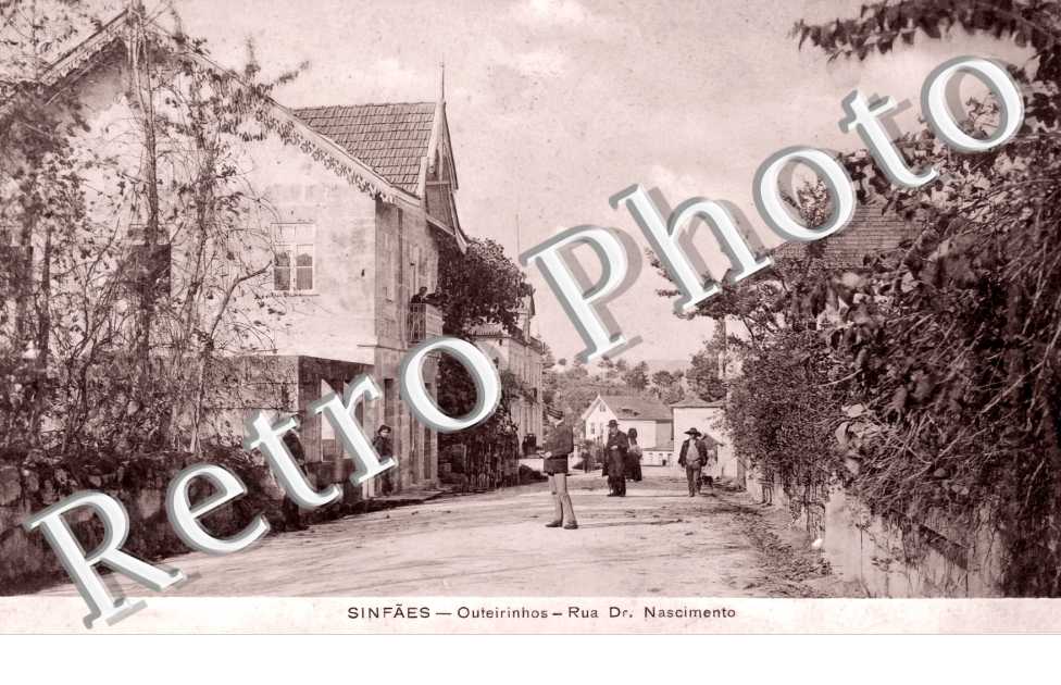 Sinfaes. Outeirinhos. Rua Dr. Nascimento