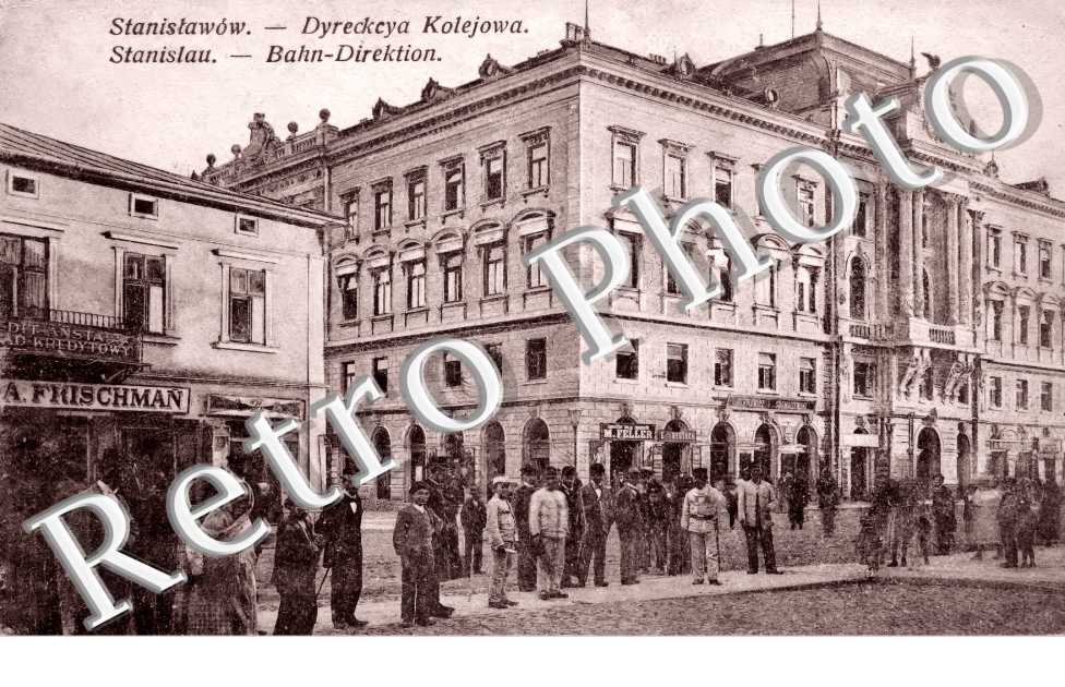 STANISLAWOW  STANISLAU. Bahn-Direktion