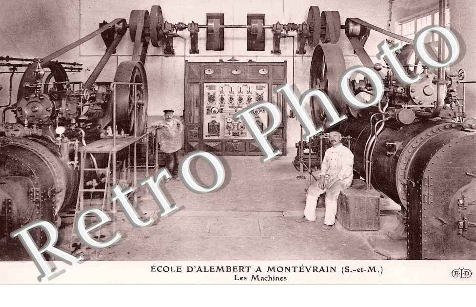 Ecole d&#039;Alembert. Les machines