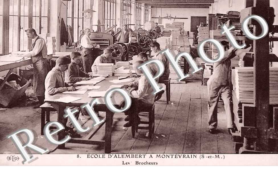 Ecole d&#039;Alembert. Les Brocheurs