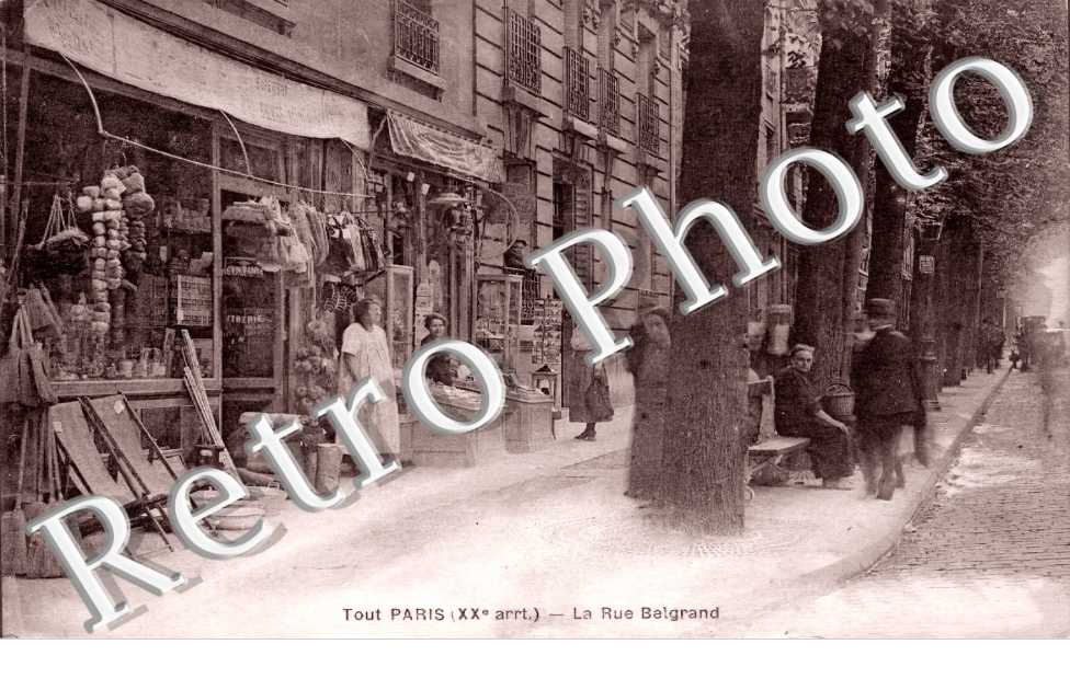 la rue Belgrand (épicerie)