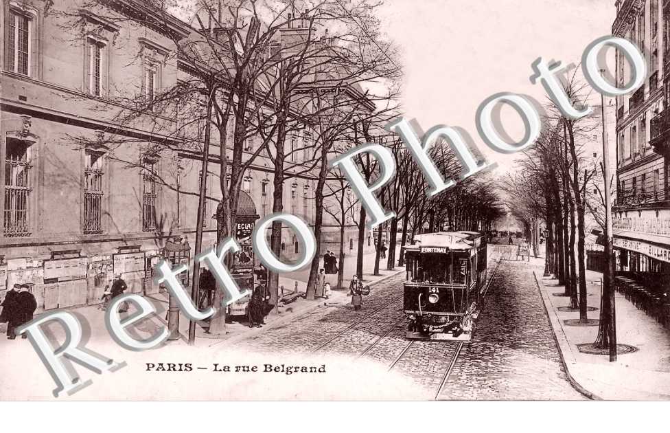 La rue Belgrand (Tramway)