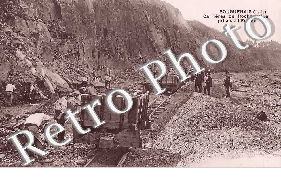 carrières de Roche-Balue prises à l'entrée