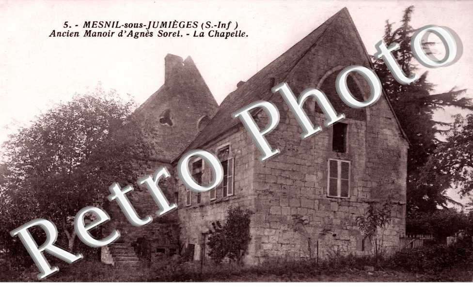 ancien manoir d&#039;Agnés Sorel. La chapelle