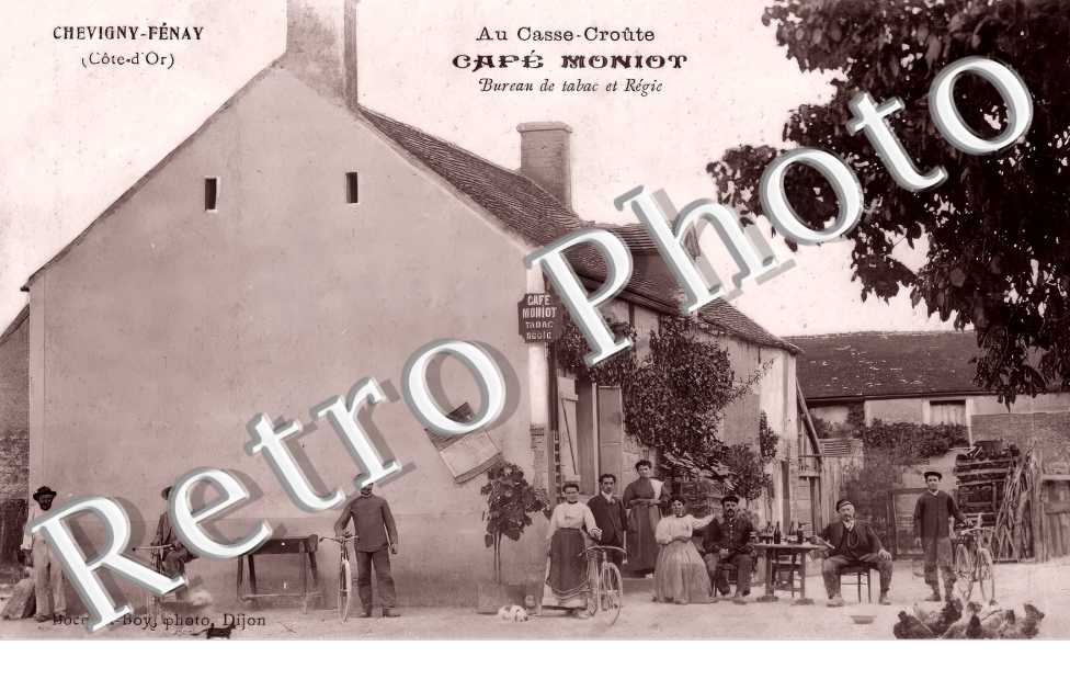 CHEVIGNY-FENAY. Au Casse-Croûte Café Moniot Bureau de tabac et Régie