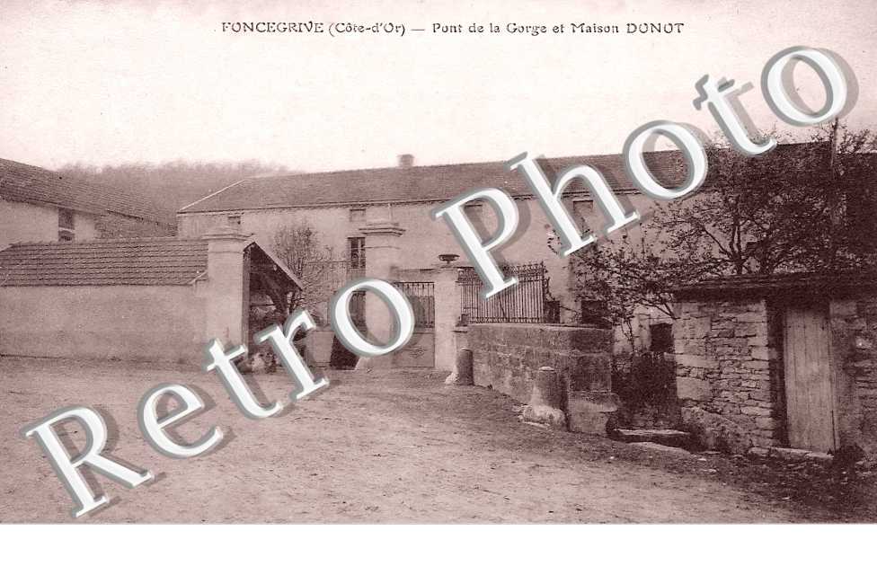 Pont de la Gorge et Maison Donot