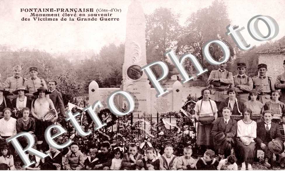 Monument élevé en souvenir des Victimes de la Grande Guerre