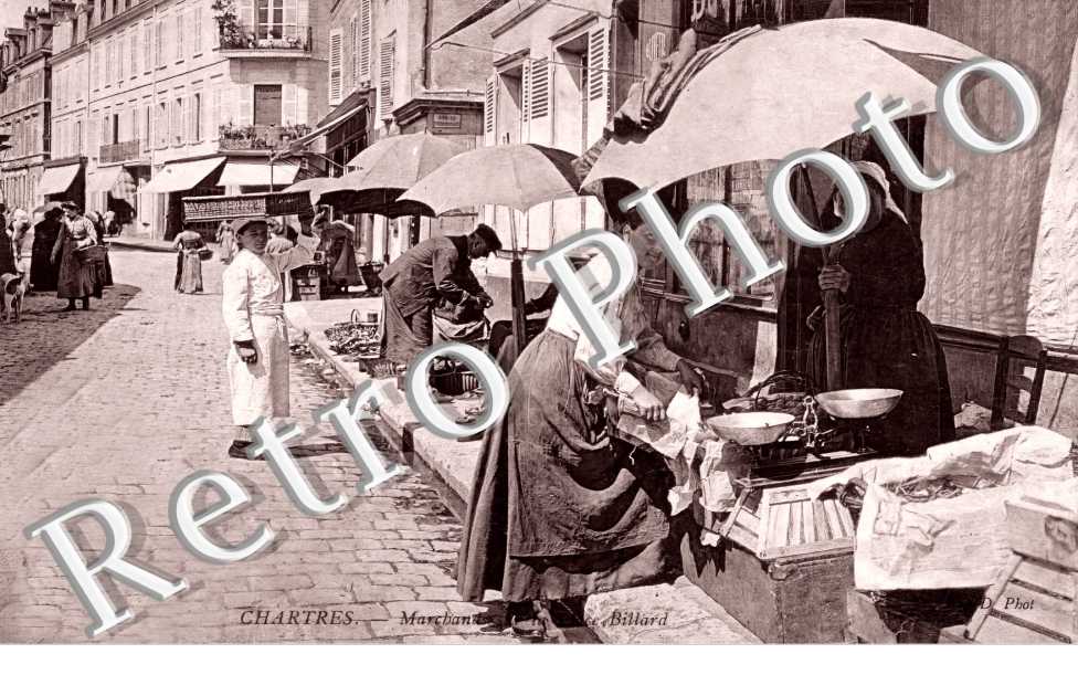 Marchandes sur la Place Billard
