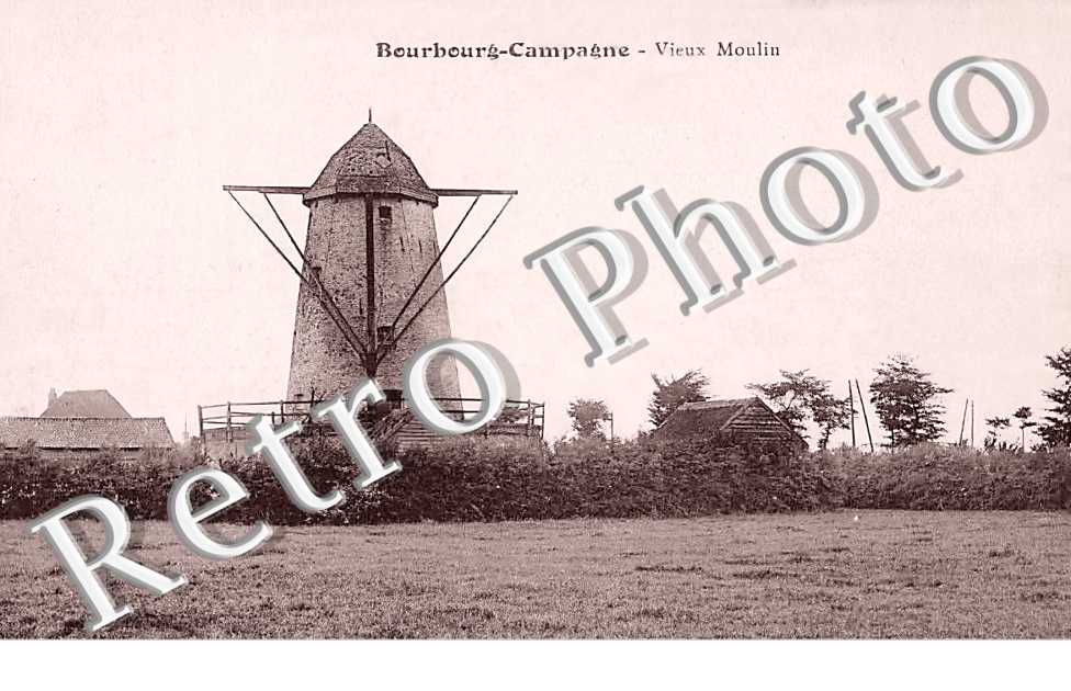 Bourbourg-Campagne. Vieux Moulin
